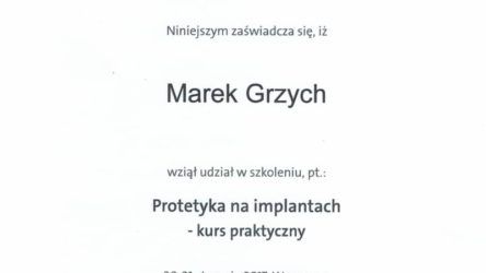 lek. dent. Marek Grzych