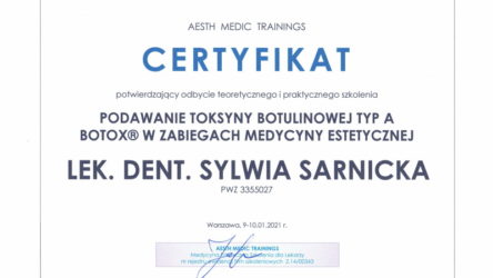 lek. dent. Sylwia Sarnicka-Królik lek. dent. Sylwia Sarnicka-Królik