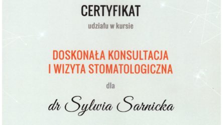 lek. dent. Sylwia Sarnicka-Królik lek. dent. Sylwia Sarnicka-Królik